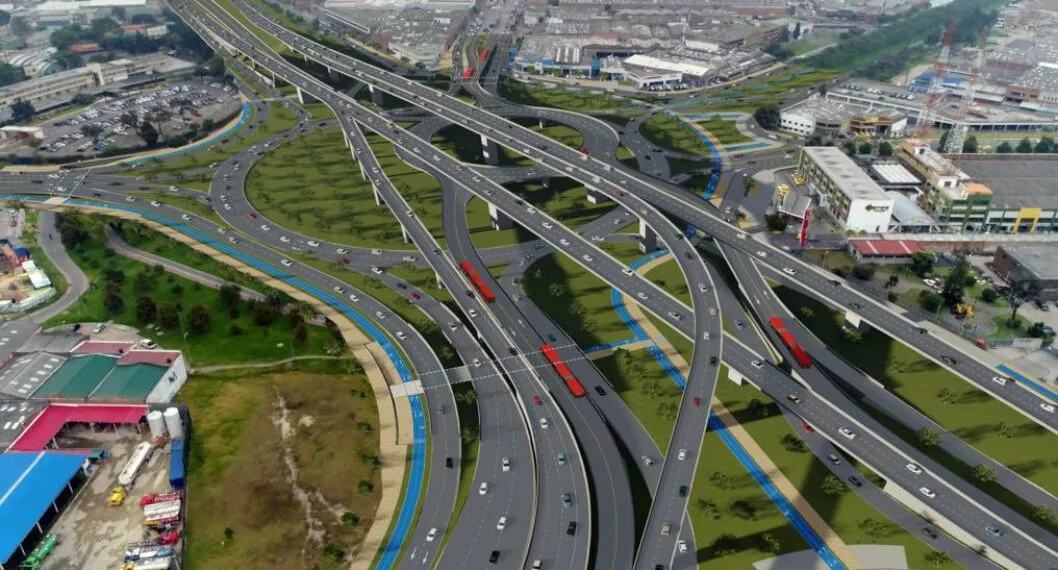 Están garantizados los 4.9 billones de pesos para hacer la ampliación de la calle 13 desde el río Bogotá hasta Puente Aranda.