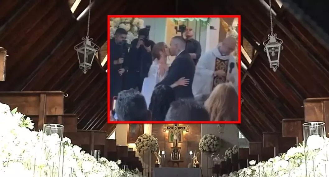 Cómo fue la boda de Paola Jara y Jessi Uribe: video en el que ella llega tarde a su matrimonio y en qué iglesia fue.