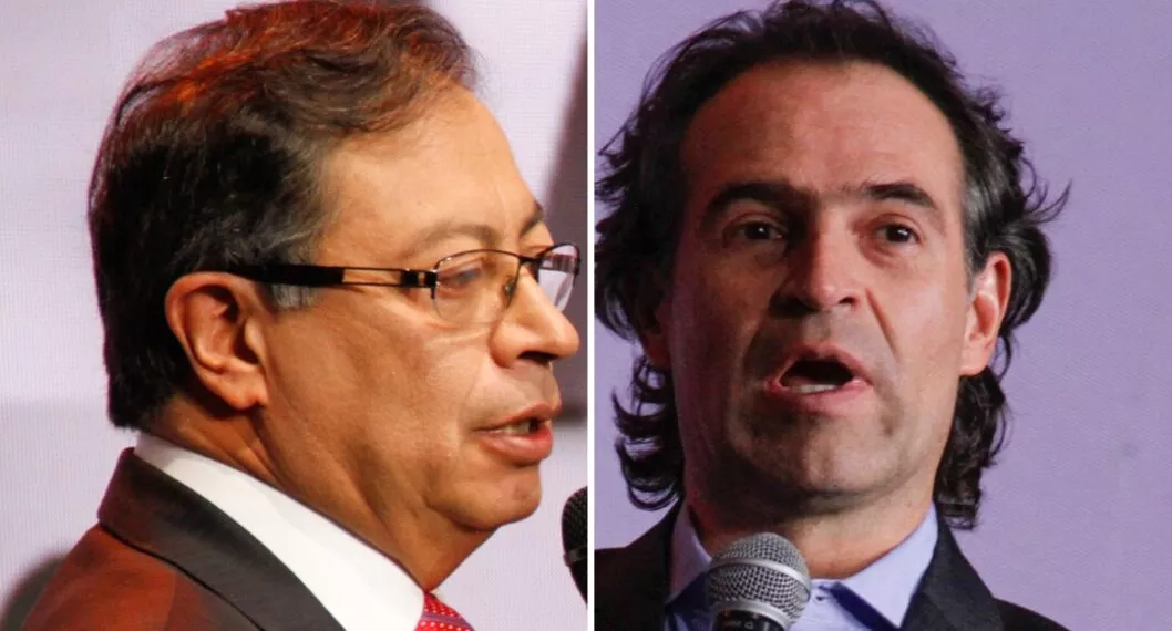 Gustavo Petro y Federico Gutiérrez, candidatos a la presidencia de Colombia