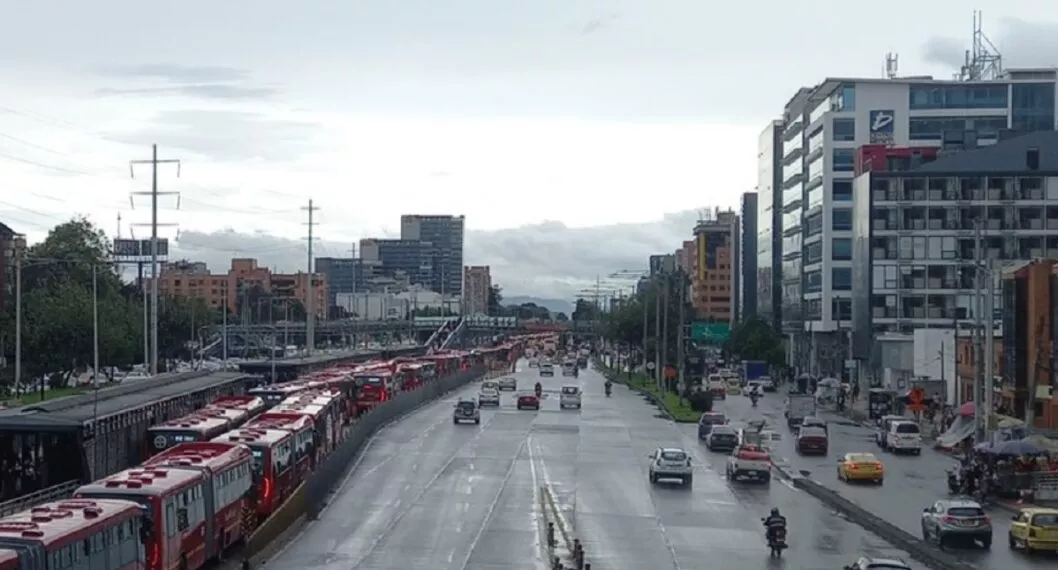 Accidente en Bogotá hoy dejó muerto en Autopista Norte con calle 127