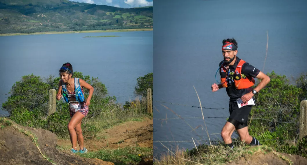 Imagen de participante de La Merrell Trail Tour 2022 que empezará en Sopó y terminará en Guatavita