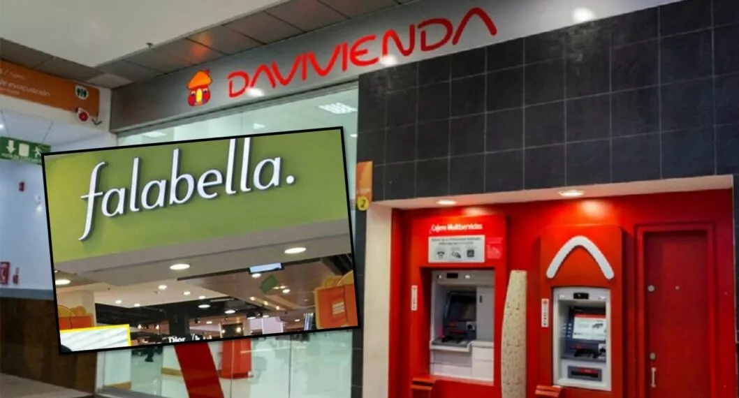 Davivienda y Falabella se presentan ante la SIC por un conflicto en torno a su logo y marca.