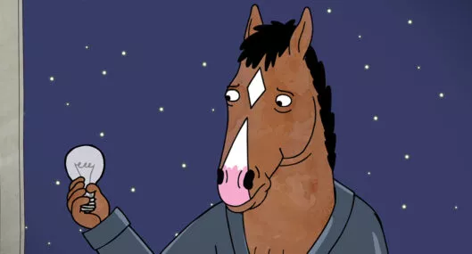Imagen de 'Bojack Horseman', a propósito de las razones para ver la serie que está en Netflix