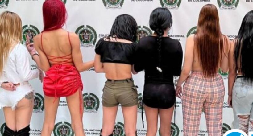Cae banda delincuencial de mujeres trans dedicada a robar a extranjeros en Medellín