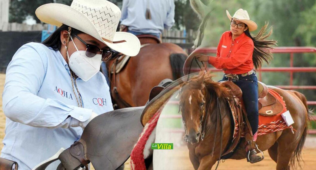 La pasión y el amor por los animales, y en especial por los caballos, llevó a que Alejandra Montaño se convirtiera en bicampeona mundial de vaquería. 