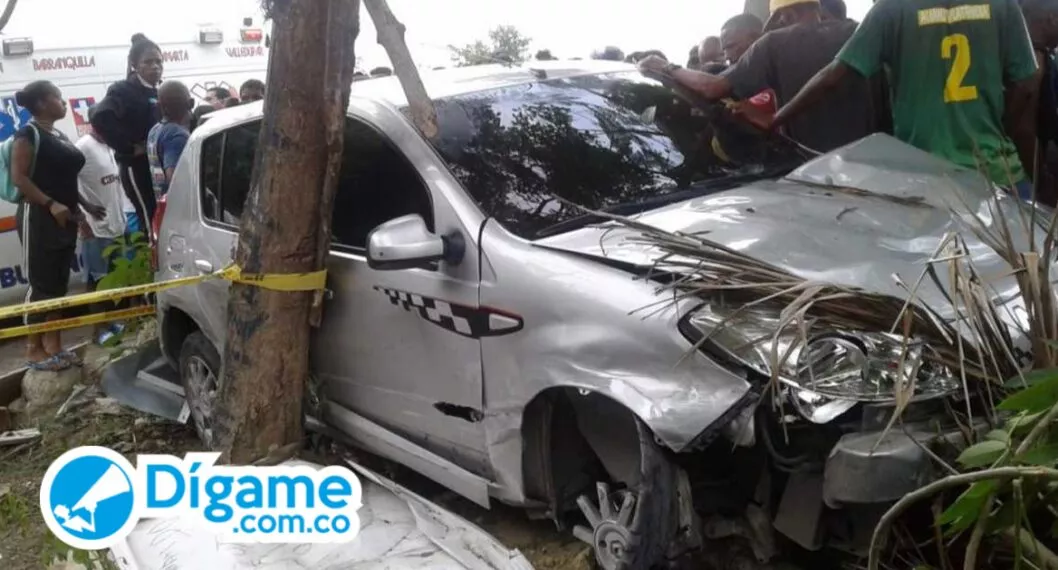 2 muertos y 4 heridos en accidente de transito en Cartagena