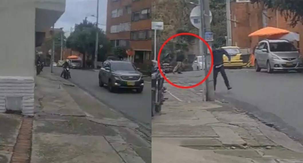 Este jueves se registró una balacera cerca a la Javeriana, en Bogotá. En medio de un intento de robo, atracadores la emprendieron contra los vigilantes.