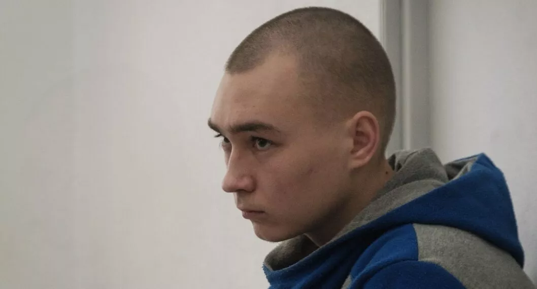 Vadim Shishimarin, militar ruso condenado en Ucrania.