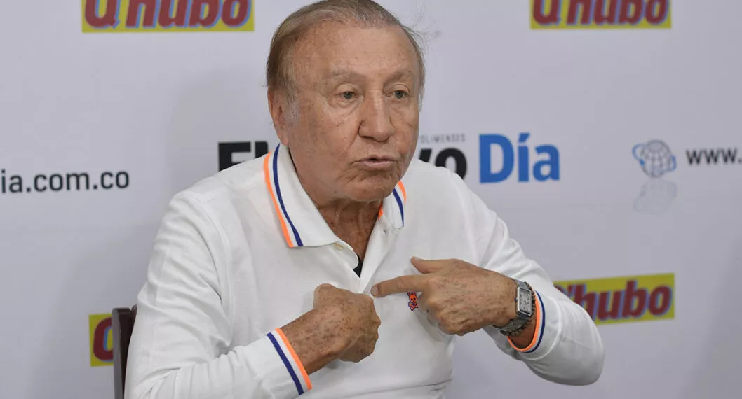  Rodolfo Hernández, candidato presidencial del movimiento Liga de Gobernantes Anticorrupción.