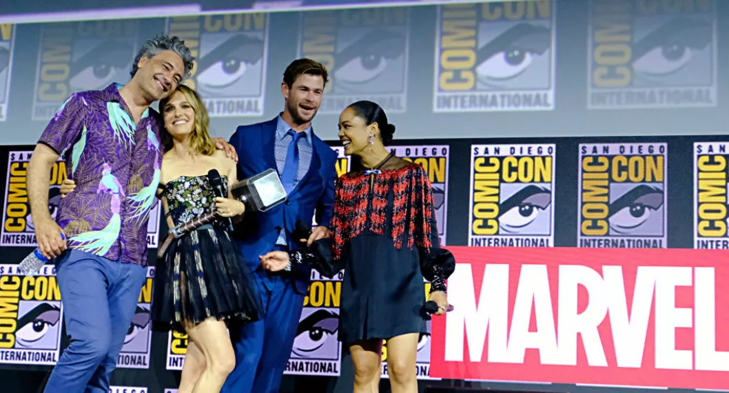Imagen de los protagonistas de ‘Thor: Love and Thunder’, a propósito del nuevo tráiler de película de Marvel con Jane Foster