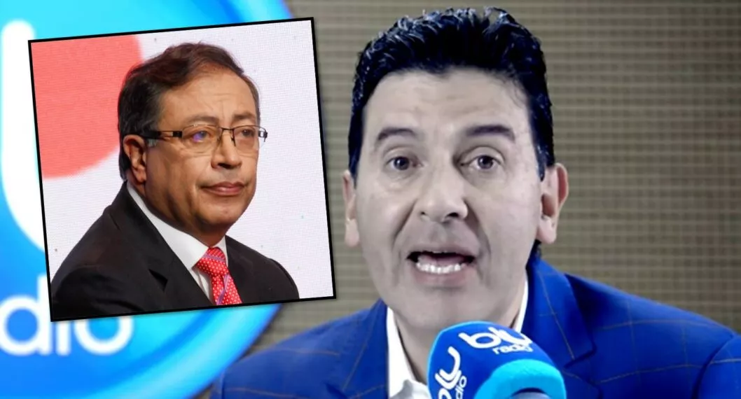 Rodrigo Lara es el nuevo apoyo de Gustavo Petro. Néstor Morales los criticó en Blu Radio.