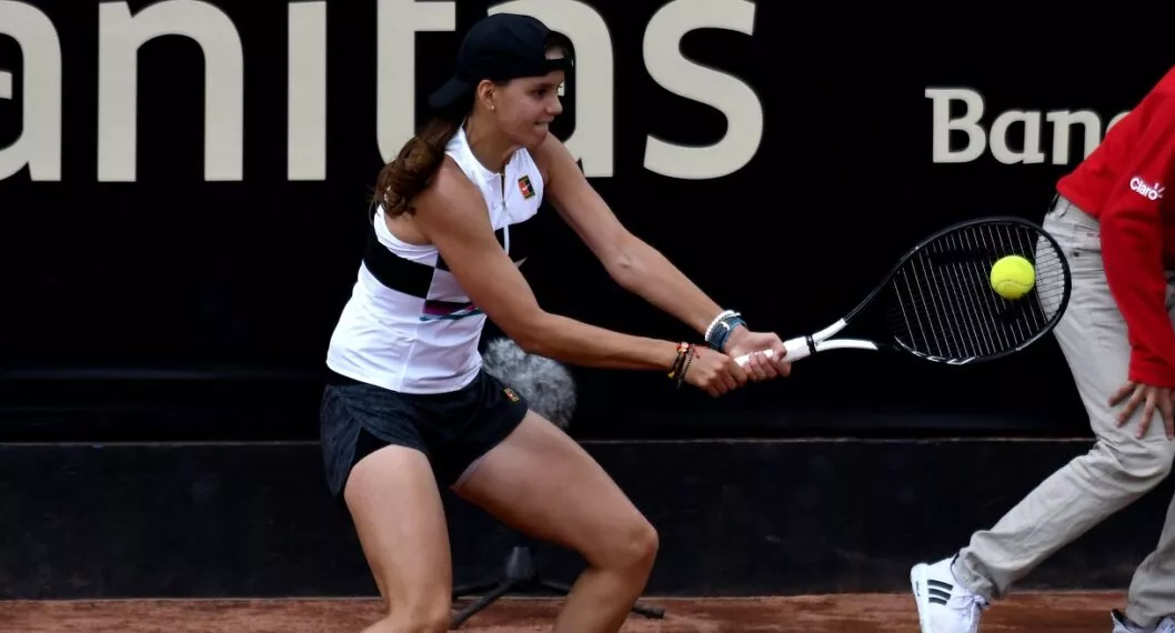 Emiliana Arango, tenista colombiana, ganó su primer partido del año