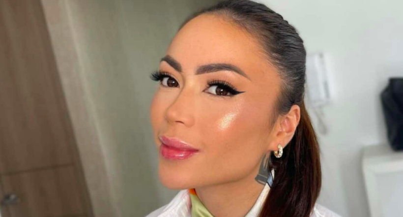 Imagen de 'Epa Colombia' que salió en su 'penthouse' en ropa interior y es criticada en redes