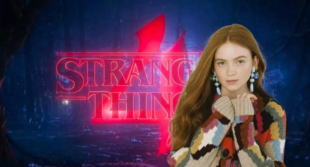 Imagen de 'Stranger Things' y Sadie Sink que habló del estreno de la temporada en Netflix