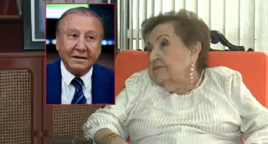 Cecilia Suárez de Hernández, mamá de Rodolfo Hernández, advirtió regañarlo en la presidencia.