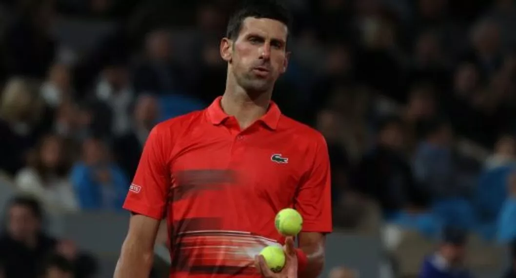 Imagen de Novak Djokovic que perdió con Rafael Nadal y dijo que es un gran campeón