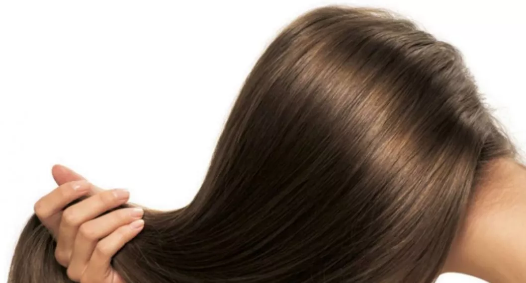 Imagen del pelo de una mujer a propósito de las plantas que sirven para el cuidado del cabello, ortiga, jengibre, Cúrcuma