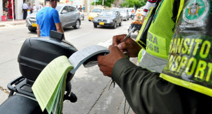 ¡Ojo!, ya han multado a 56 conductores por estar mal parqueados en Valledupar 