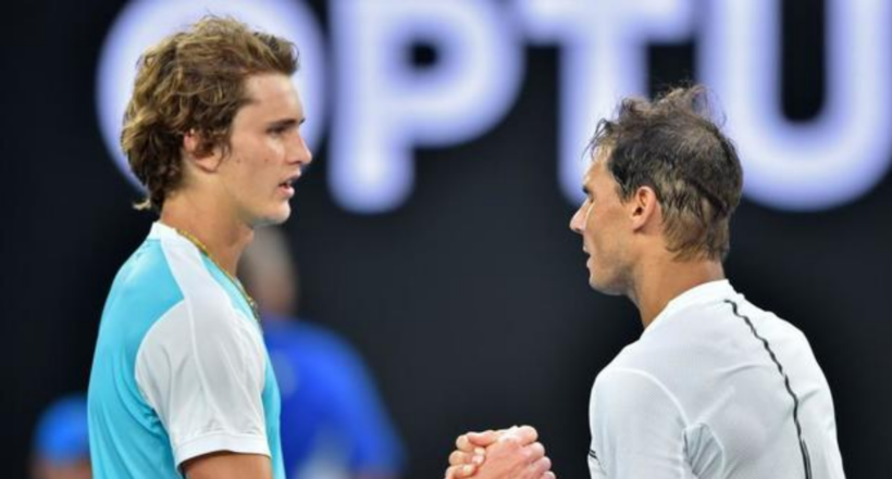 Imagen de Rafael Nadal que está en la final de Roland Garros por lesión de Alexander Zverev