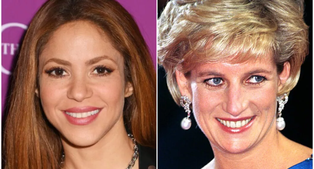 Shakira llegó a Cannes luciendo un atrevido vestido negro que resultó parecido a uno que uso la princesa Diana el día que Carlos confirmó que le fue infiel