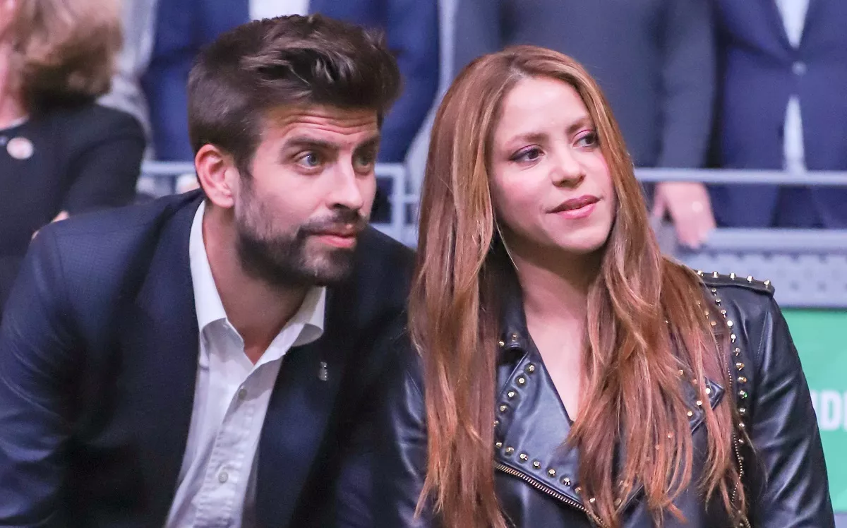 Gerard Piqué y Shakira en partido de tenis antes de su ruptura, a propósito de que revelaron cuántos meses llevaban separados.