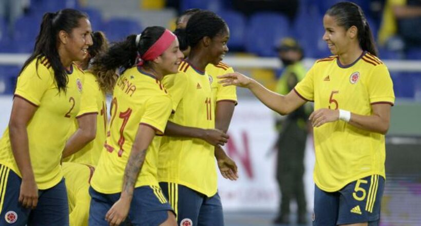 Selección Colombia Femenina Mayores en amistoso vs Chile
