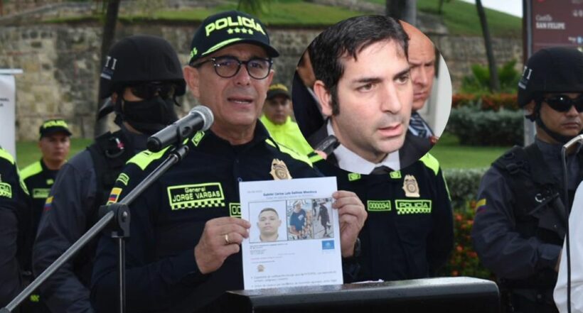Fotos del general Jorge Luis Vargas y fiscal Marcelo Pecci, en nota de Asesinato de fiscal Marcelo Pecci: dato sobre ubicación de autores intelectuales.