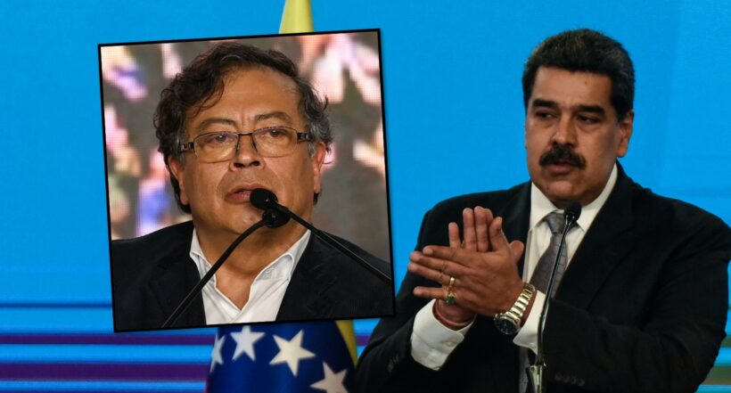 Gustavo Petro anunció un cambio para conectar a Colombia con la Venezuela de Nicolás Maduro.