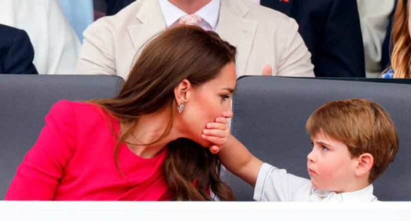 Imagen de Kate Middleton, quien tuvo que manejar berrinches de su hijo Louis