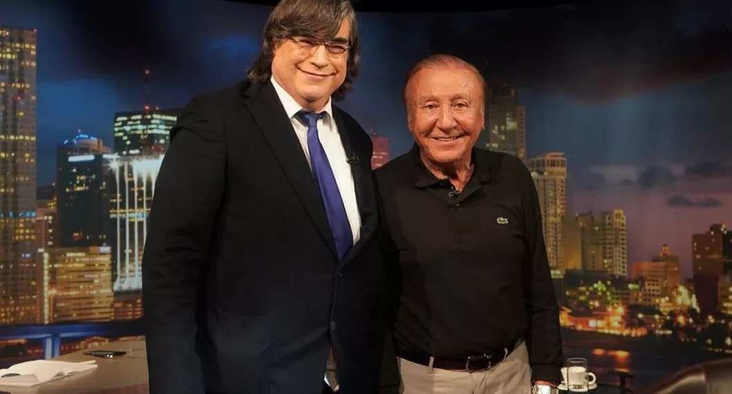 Jaime Bayly y Rodolfo Hernández, en entrevista del 9 de junio del 2022.