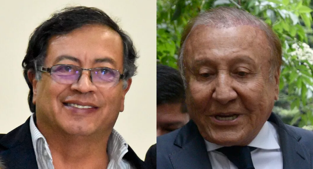 Rodolfo Hernández y Gustavo Petro en la encuesta Invamer elecciones