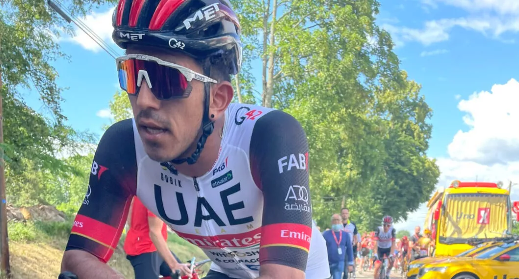 [Video] Molano volvió a golpear a ciclista en Critérium du Dauphiné; le dio un cachetadón