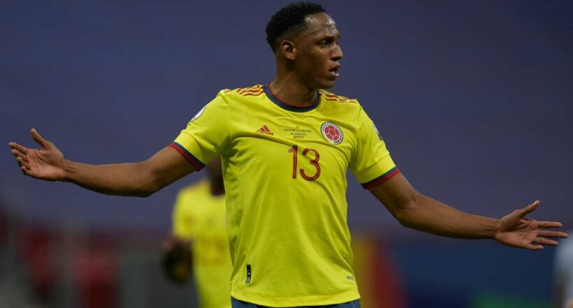 Foto de Yerry Mina, en nota de Yerry Mina se abrió sobre Selección Colombia, Santos Borré y lesiones en Everton.