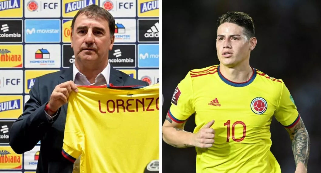 Néstor Lorenzo confirmó que James Rodríguez seguirá en la Selección Colombia