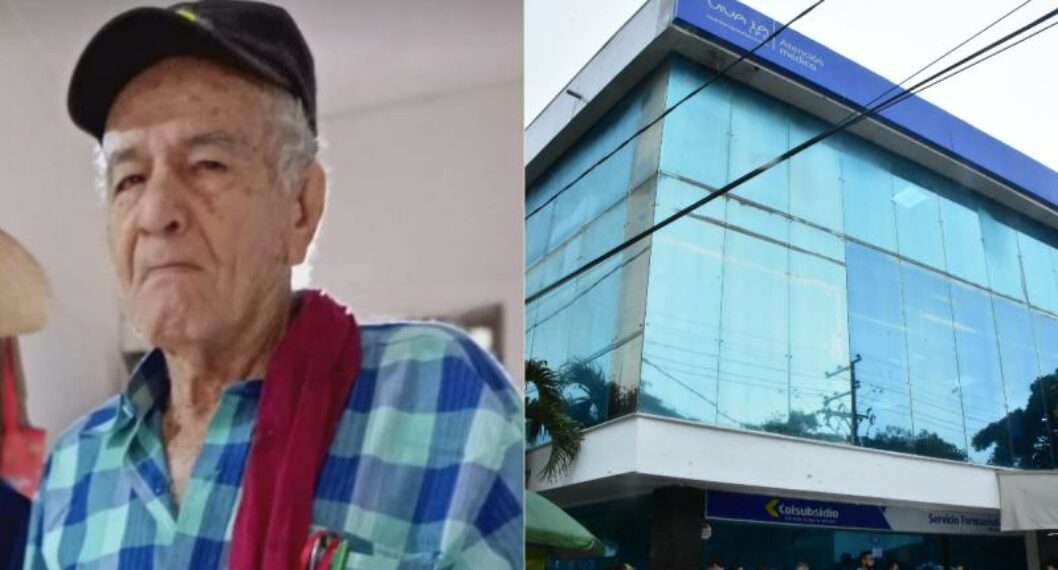 Germán Rodríguez Navarro, de 82 años, fue visto por última vez este 14 de julio, sobre las 11:30 a.m. en la calle 43 con carrera Quinta de Ibagué, en la sede de la Nueva EPS.