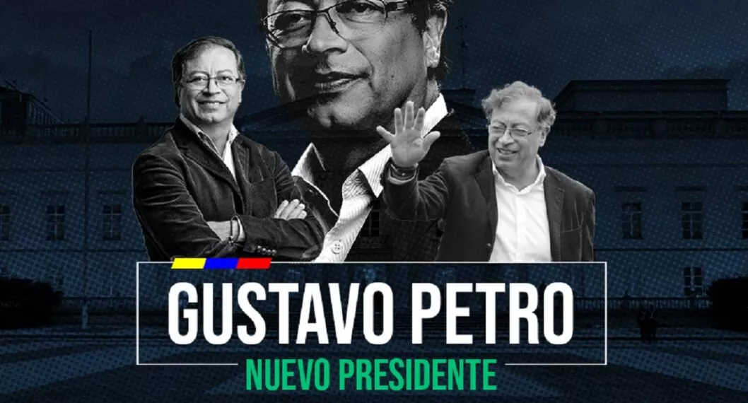Imagen de Gustavo Petro, que gana elecciones 2022 y es nuevo presidente de Colombia