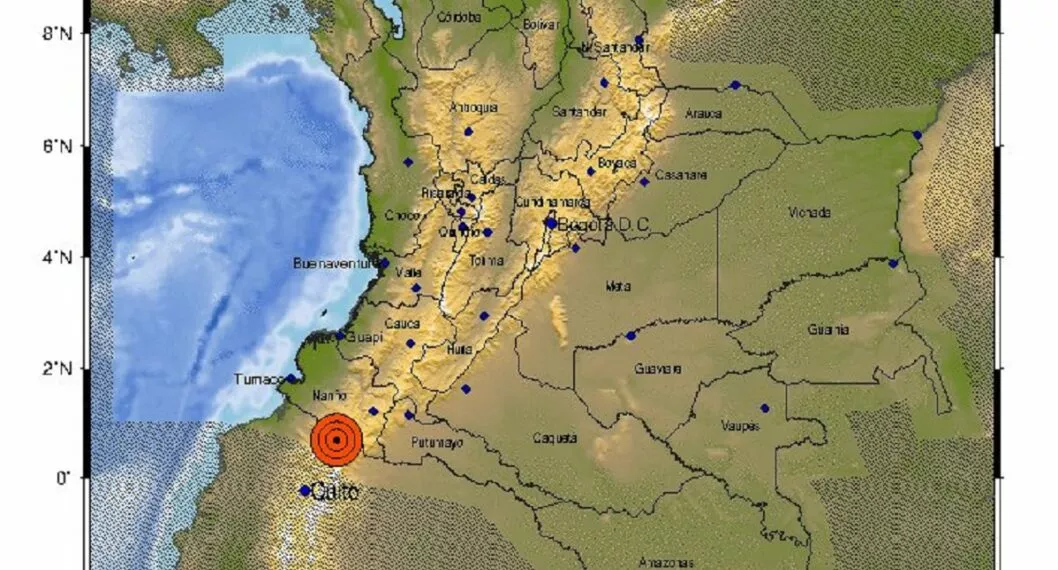 Sismos del 22 de junio en Ibagué y el sur de Colombia.