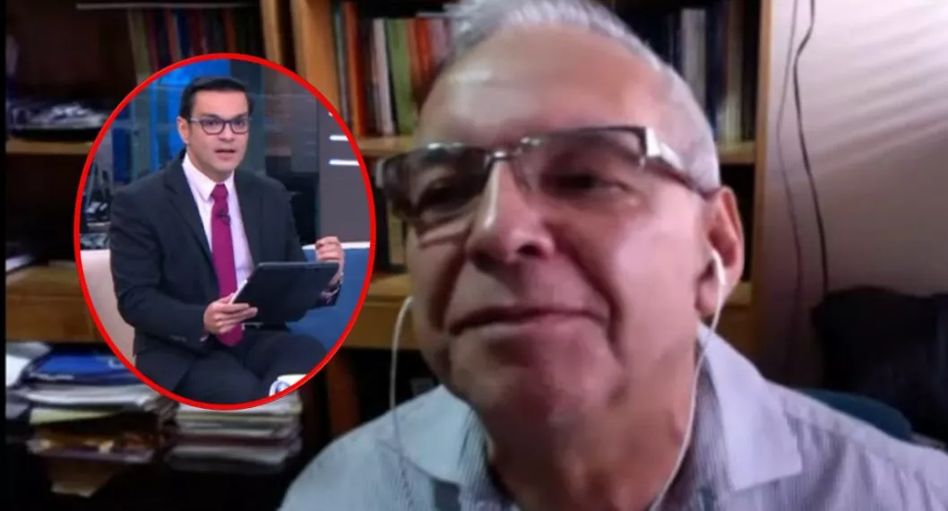 Cruce de palabras entre asesor de Petro de la reforma tributaria y Juan Diego Alvira, presentador de Noticias Caracol.