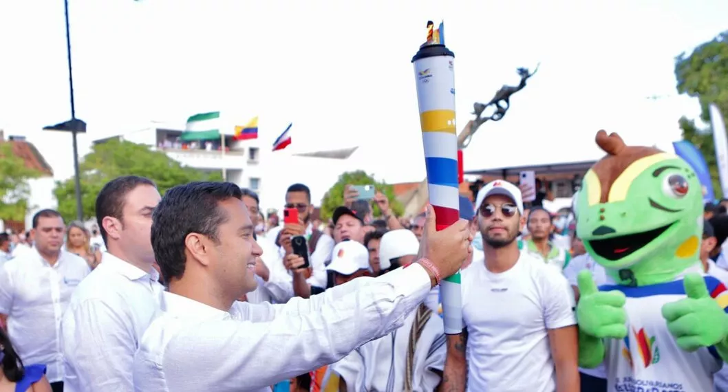 “Esta llama representa la esperanza para el pueblo”: Mello Castro
