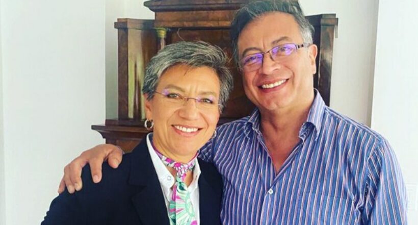 “Él cuenta conmigo y yo con él”: Claudia López y Gustavo Petro se reúnen
