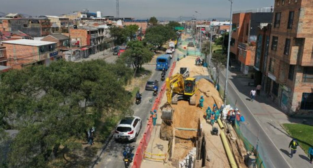 Metro de Bogotá: por obras cerrarán dos carriles en la avenida Primera de Mayo