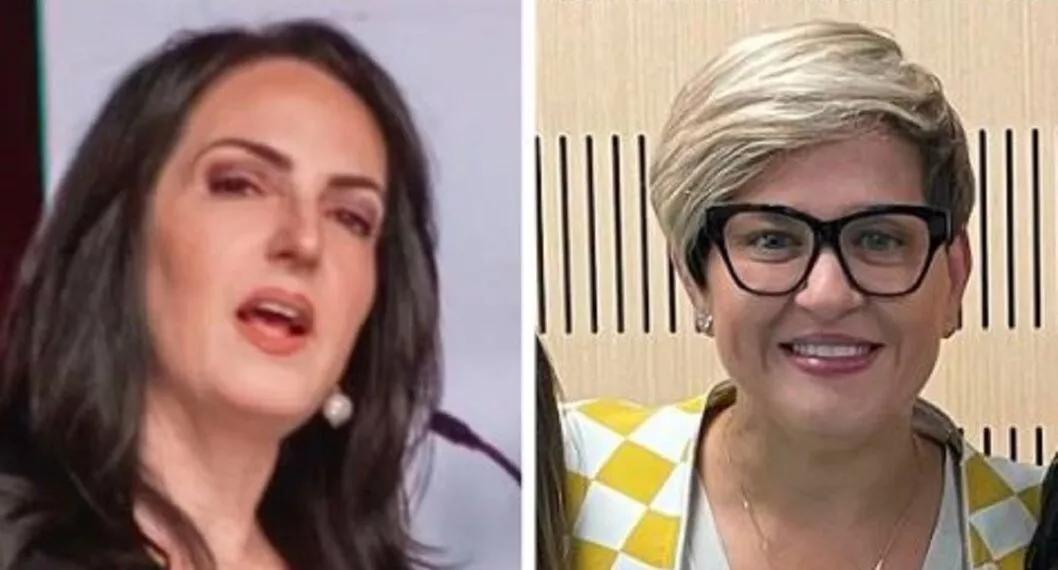 María Fernanda Cabal molesta con periodista por audio filtrado contra Iván Duque
