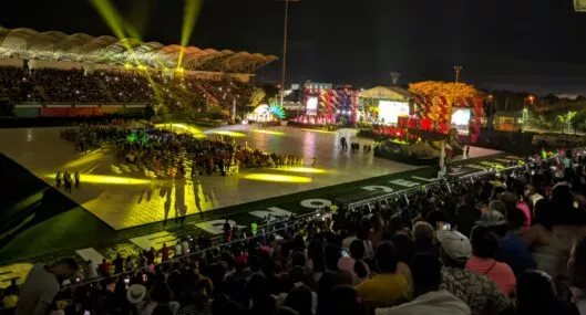 La capital del Cesar vivió la inauguración de los Juegos Bolivarianos 2022