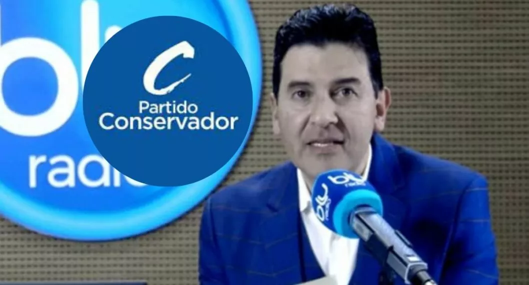 Néstor Morales, de Blu Radio, cuestionó al representante Juan Carlos Wills por el apoyo del Partido Conservador a Gustavo Petro.