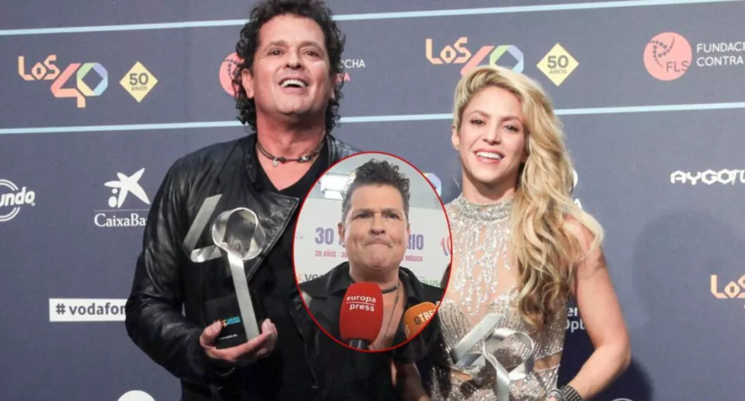 Carlos Vives, a propósito de cómo está Shakira por su separación con Piqué.