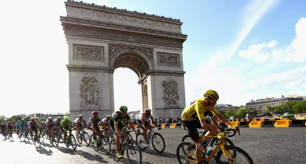 Imagen ilustrativa del Tour de Francia ilustra nota sobre su etapa reina del 2022 y demás recorridos 