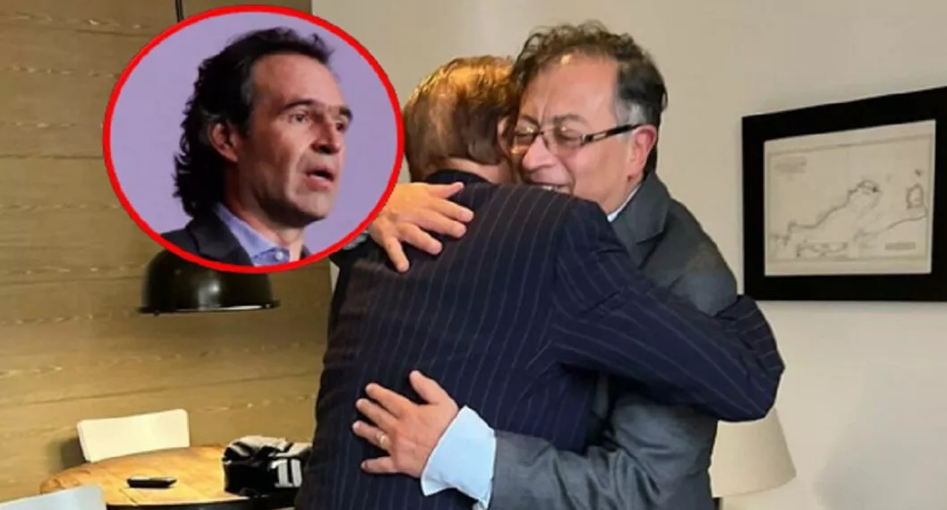 'Fico' Gutiérrez, en reacción ante abrazo de Rodolfo Hernández y Gustavo Petro. 