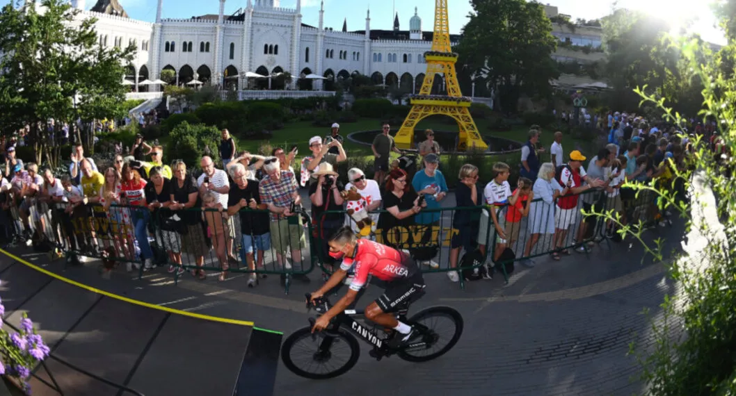 Nairo Quintana, a propósito de sus aspiraciones en el Tour de Francia.
