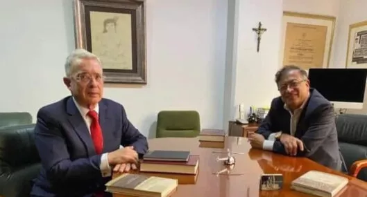 "Quiero un canal de diálogo": Uribe le propone a Petro charlas frecuentes sobre el país