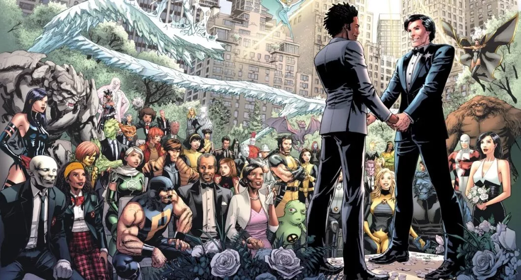 Imagen de Northstar y Kyle se casan en la primera boda LGBT de Marvel Cómics
